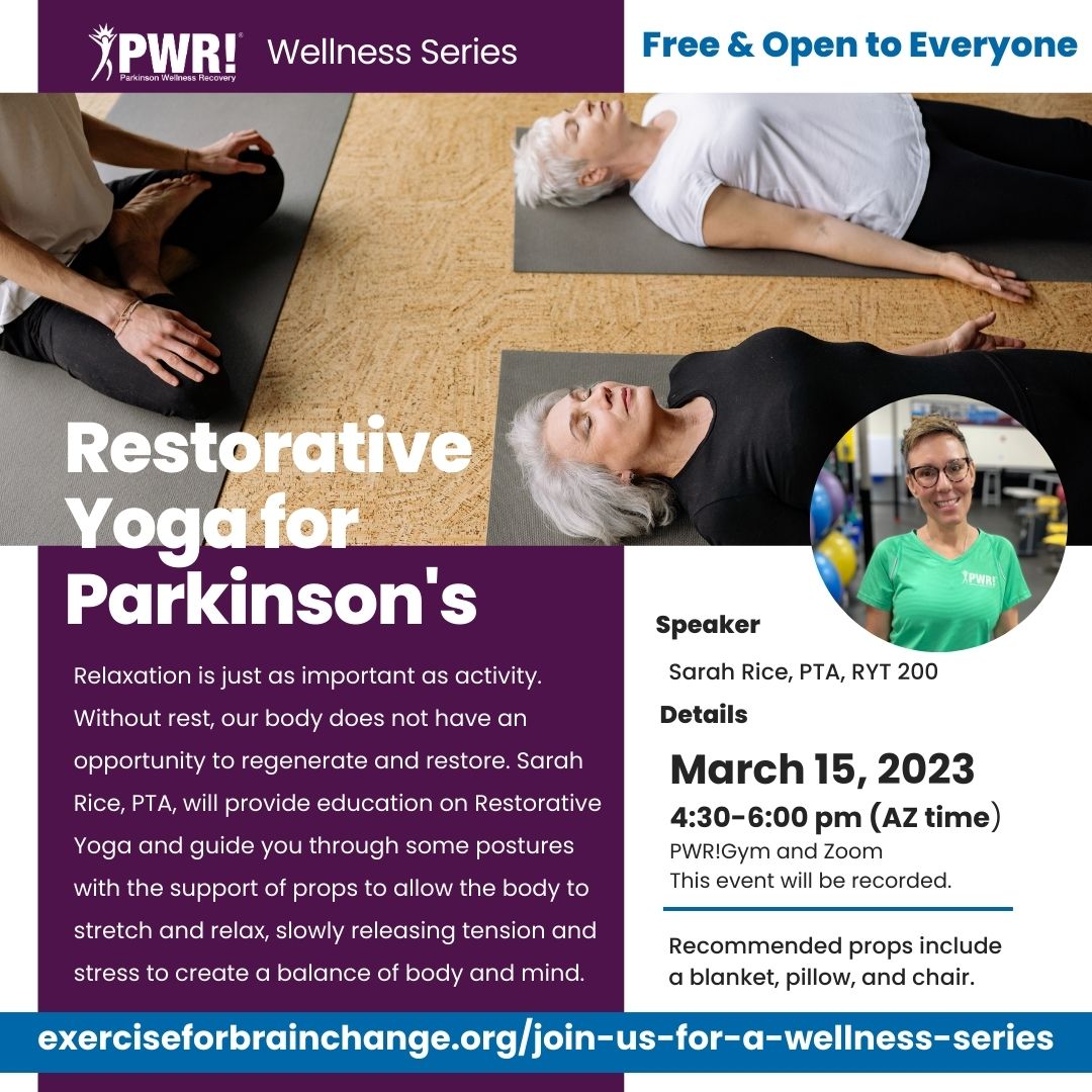 March 2023 Wellness Series Yoga