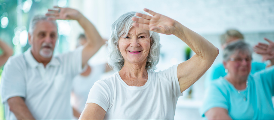 tai chi woman